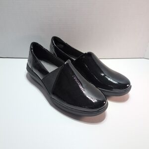 Black Patent Leather Loafers
